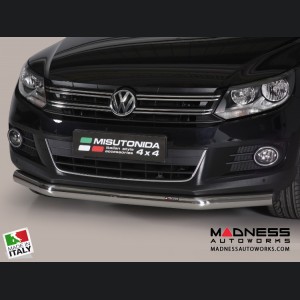 Volkswagen Tiguan Bumper Guard - Front - Slash Bar Bumper Protector by Misutonida